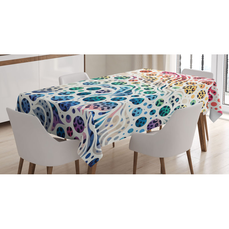 Rothley Rectangle No Pattern Microfiber Tablecloth, 84" Rectangle