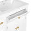 Meuble-lavabo traditionnel 36 po avec comptoir en céramique 36 po-131521804