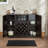 Wine Cabinet With Cup Holder