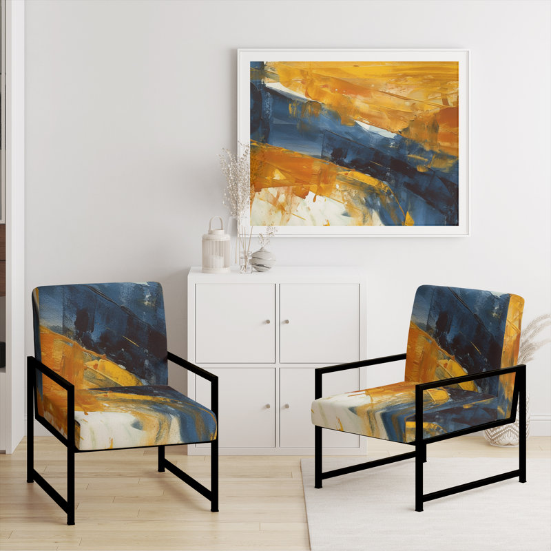 Fauteuil d'appoint Centeio, Noir, noir, noir, noir