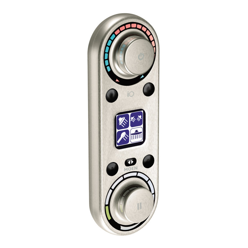 Vertical Spa Digital Control, Brushed Nickel