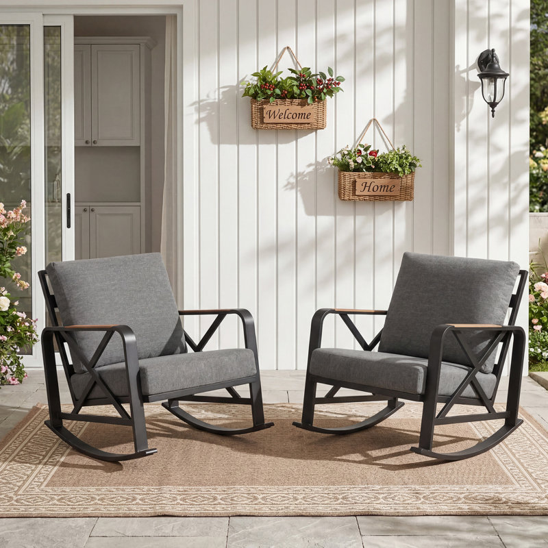 Ensemble de conversation pour 2 personnes, Gray
