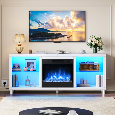 Metro Lane 148 cm W Electric Fireplace