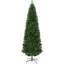 Crayon, arbre de Noël artificiel non éclairé, sapin de Noël mince avec branches réalistes, arbre d'Halloween avec pointes, vert-115294547