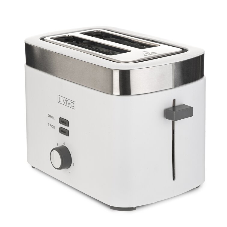 Graef Long Slot 2-Slice Toaster, Brushed Silver