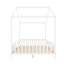 Lit sur pied avec auvent, cadre de lit double, cadre de lit pour tout-petit en forme de maison avec rampes hautes, lit double pour enfant-1550069136-1550069151