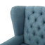 Fauteuil à oreilles capitonné Osvaldo-111312700