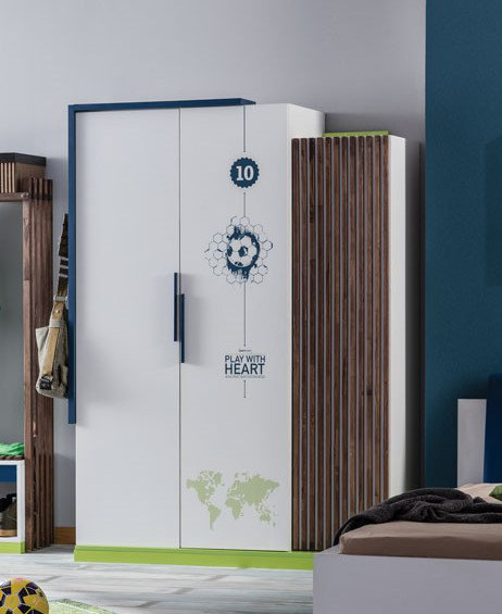 Rolen 56.3'' Wide Kids Armoire