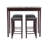 Loria 4 - Person Four Leg Base Dining Set-1752336409