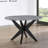 Marcellius 5-Piece Round Marble Dining Set