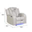 Fauteuil inclinable en similicuir 38 po Senol-1450076357