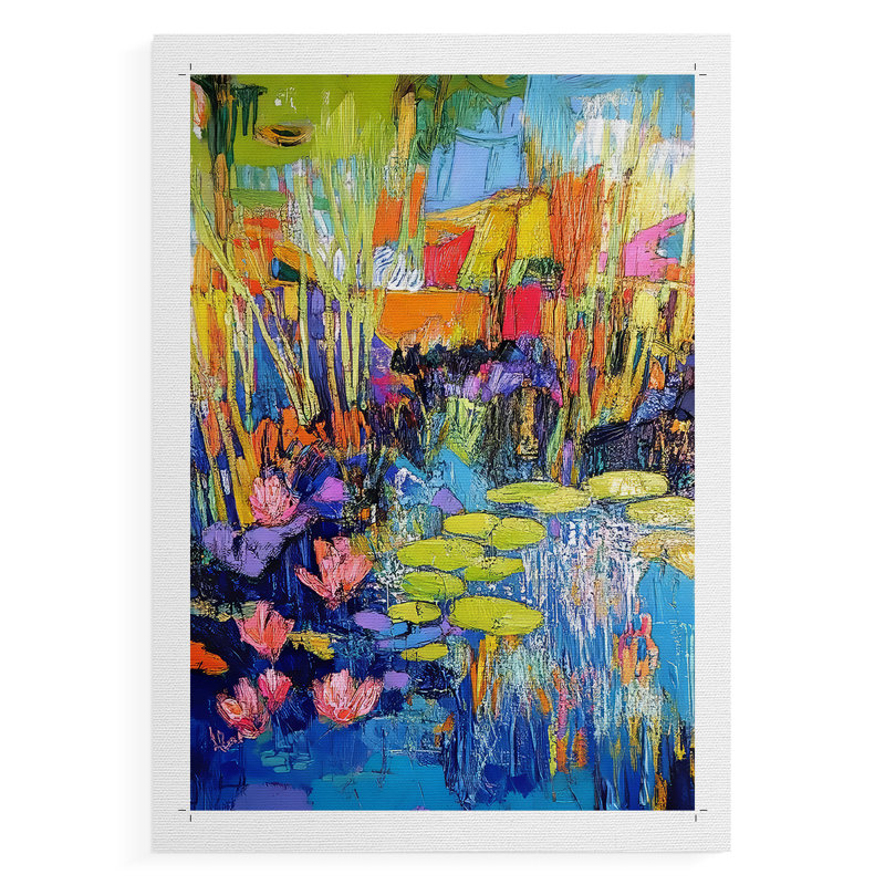 Série FLORAL dxcviii - impression sur toile seulement - non encadrée