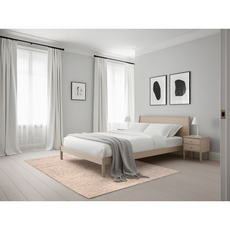 Tapis brun contemporain, Rectangle 5 pi x 7 pi