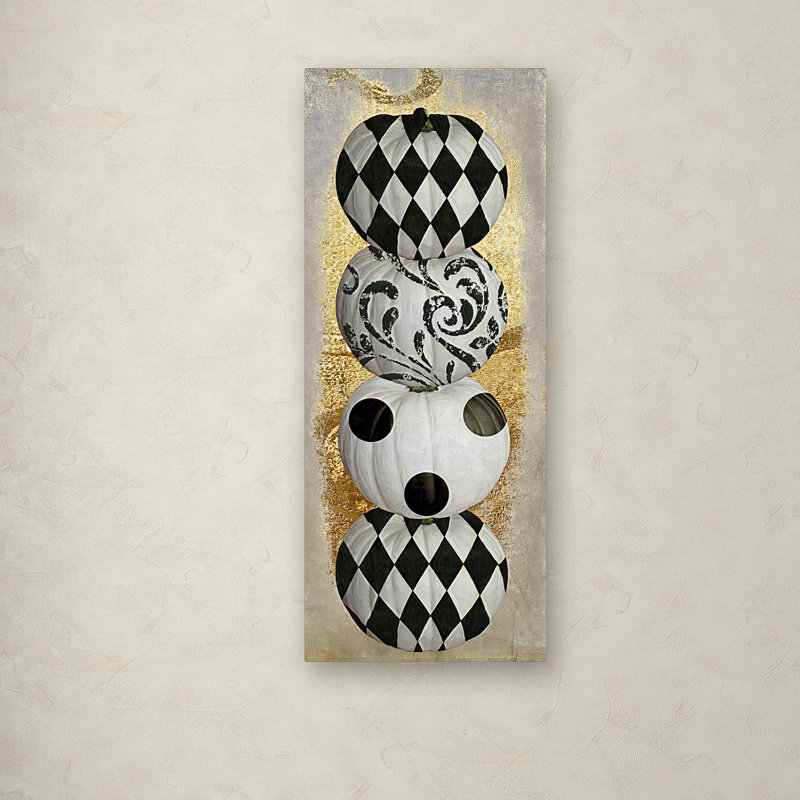 «Jadaya Mardigras Halloween» par Color Bakery, impression sur toile tendue, H 32 po x l 14 po x P 2 po