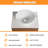 Dimitrinka 35.44 " W Freestanding Standard 1 Single Vanity Bathroom Vanity With Ceramic Top