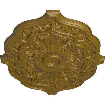 Médaillon de plafond 36 po x l 26 po x P 1 1/2 po