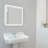 Bathroom Medicine Cabinet, Wall Mounted, 3 Mirror, Doors White-568652369
