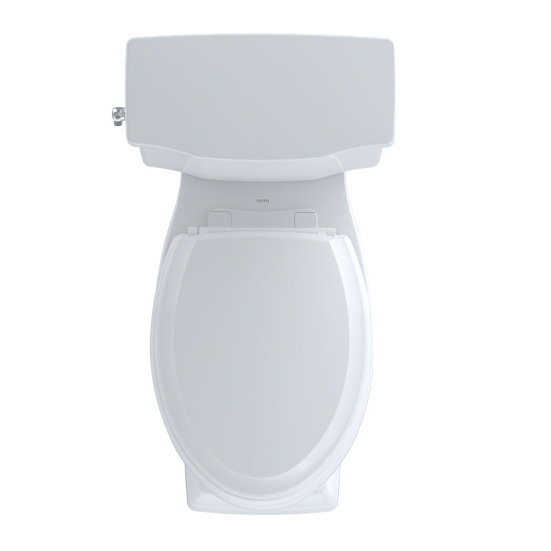 Promenade® II 1.28 GPF (Water Efficient) Elongated Two-Piece Toilet (Seat Not Included), Cotton, Left-Hand