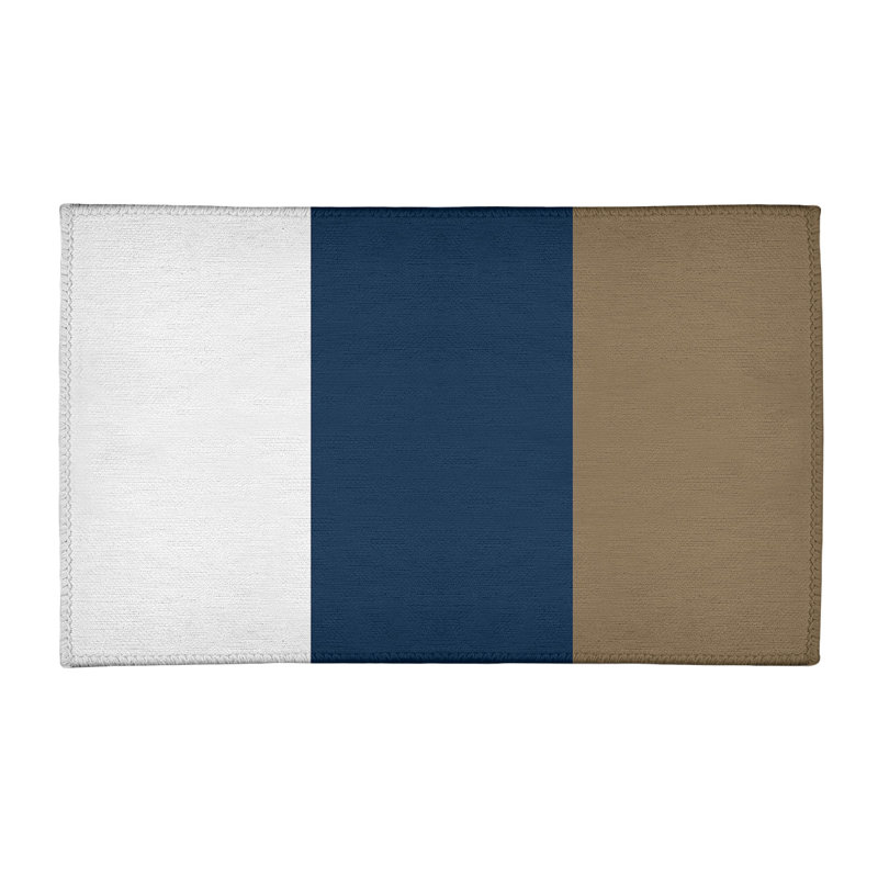 Tapis à rayures de football "la corne, Rectangle 2 pi x 3 pi