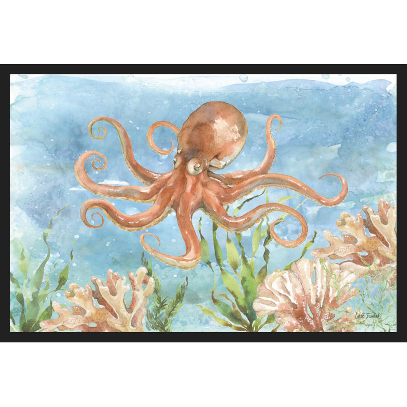 Under Sea Life IV sur papier affiche, H 14,5 po x l 20,5 po