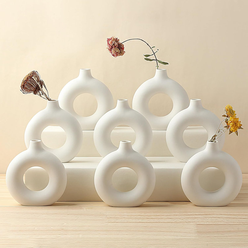 Vase de table en céramique Carner