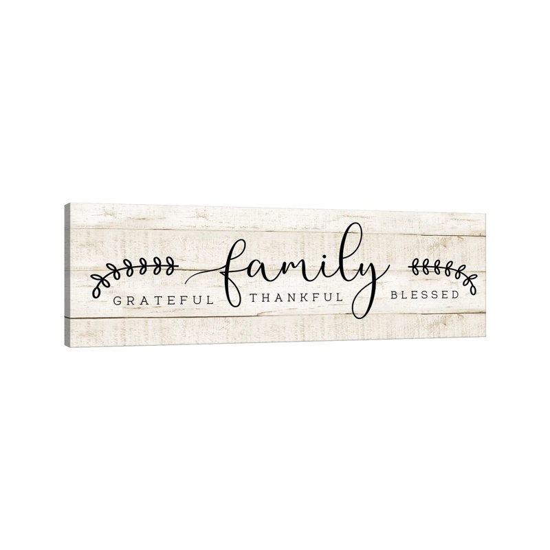 Family by CAD Designs - Wrapped Canvas Panoramic Print, 30.48 cm H x 91.44 cm W x 1.91 cm D