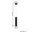 Jacky 1 - Light Black Cylinder Pendant-453993380-500155598