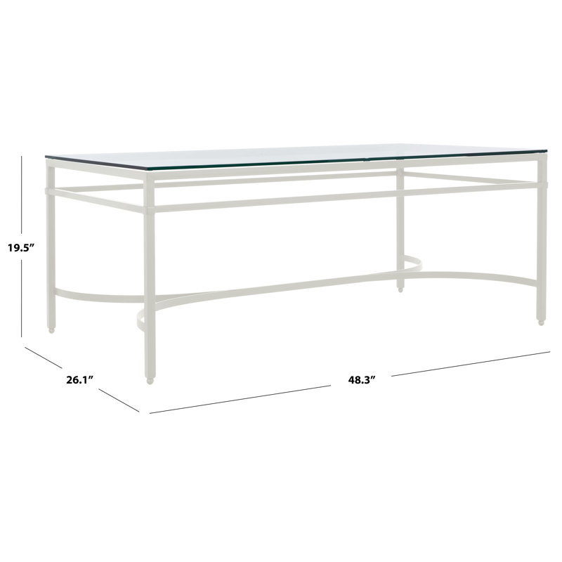 Vera Coffee Table, White