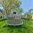 12Ft Trampoline With Slide And Swings