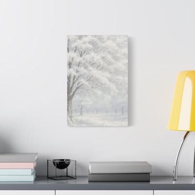 Aaroon Single Picture Frame Print on Canvas