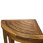 Banc de douche en teck Woodcreek l 15 po - entièrement assemblé