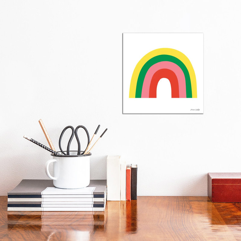 Rainbow Li - Wrapped Canvas Print, 30.48 cm H x 30.48 cm W