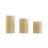Lavish Home 3-Piece Battery Operated Candles Set - LED Flameless Candles Battery Operated with Remote