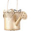 Carillon décoratif en forme d'arrosoir pour l'extérieur - Carillon suspendu pour le jardin, à accrocher aux branches d'arbres ou à décorer dans la cour - 231 cm, doré