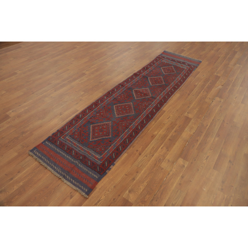 Tapis de couloir rouge 7 pi 10 po x 2 pi One-of-a-Kind