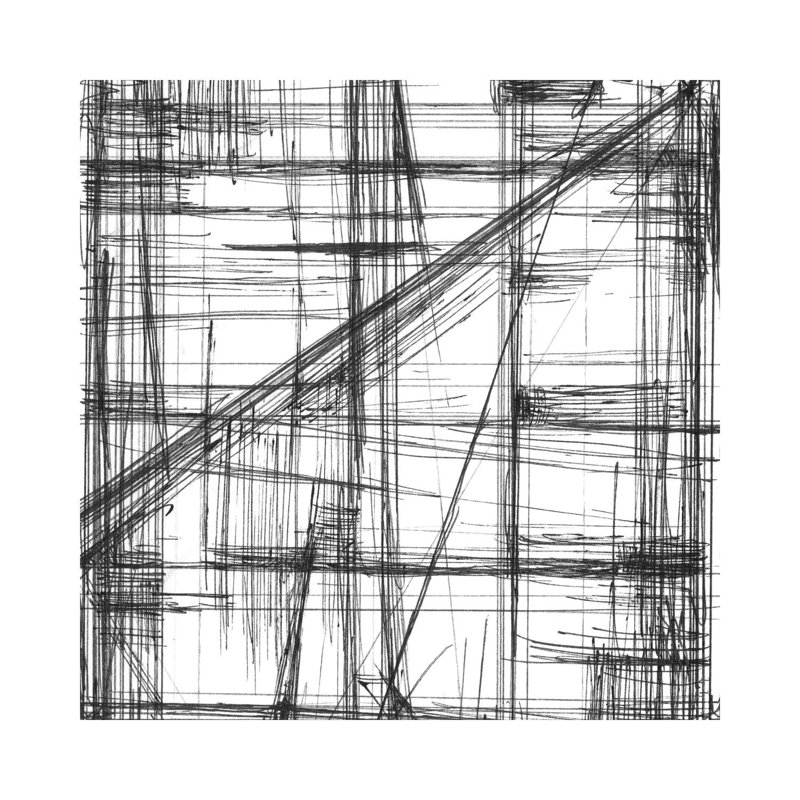 Toile en métal Steelerix - Intersection I par Ethan Harper