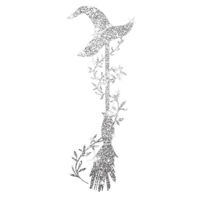 Halloween Decorative Stickers Witch Wall Stickers Window Glass Stickers Festive Mood Window Decoration
