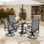 Ensemble de 4 chaises de salle à manger rembourrées Angeli-92410653