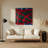 Neo Expressionism 44 Red Metal Wall Art-1294839854