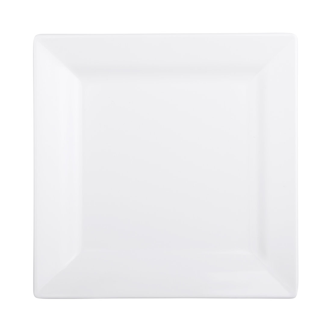 7'' Melamine Square Appetizer Plate (Set of 6) Elite Global Solutions