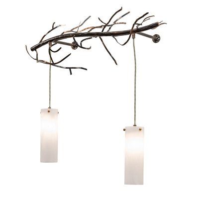 Winter Solstice Steel Armed Sconce