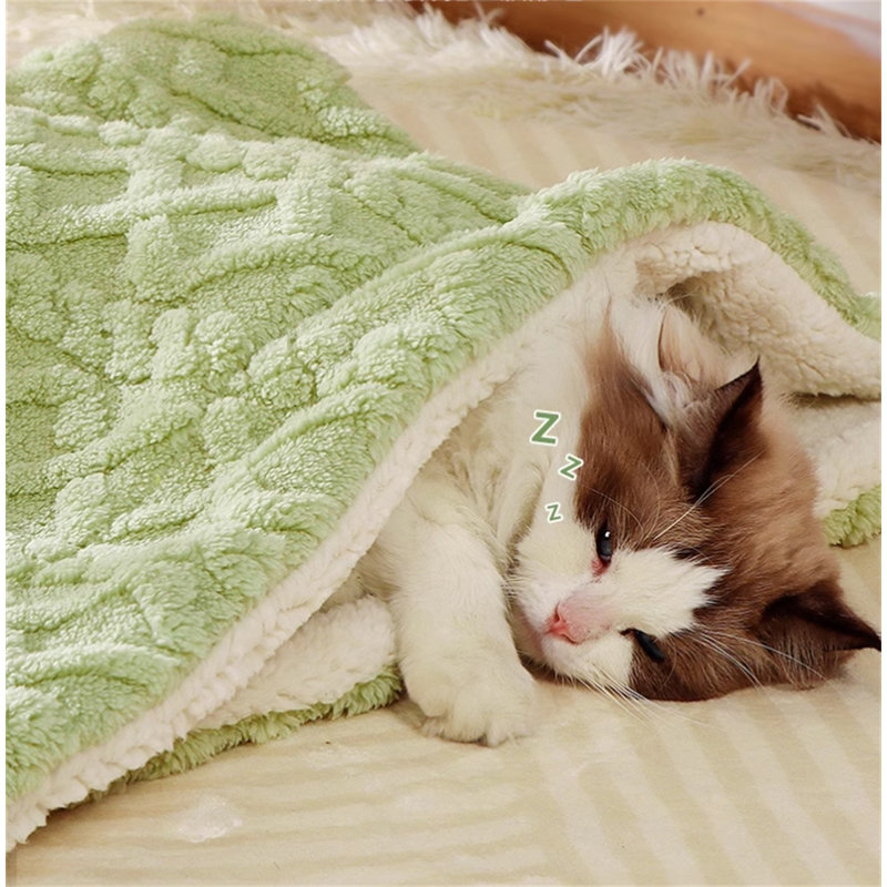 Petite courtepointe pour animal de compagnie, L 17,71 po x L 21,65 po