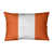 Orange / blanc