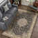 Tapis noir de style persan Haven