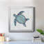 Bulle bleue tortue II - peinture sur toile encadrée-1592899470-1592899468