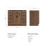 Base de meuble-lavabo simple 42 po Osoria-121090554