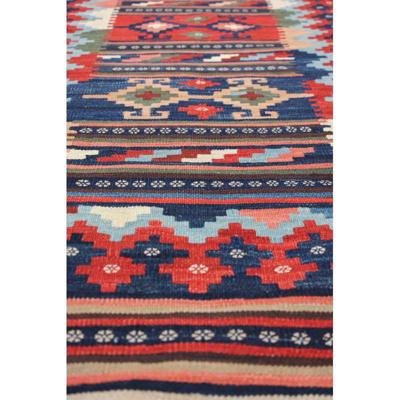 Kilim Flatweave Kilim Wool Oriental Area Rug