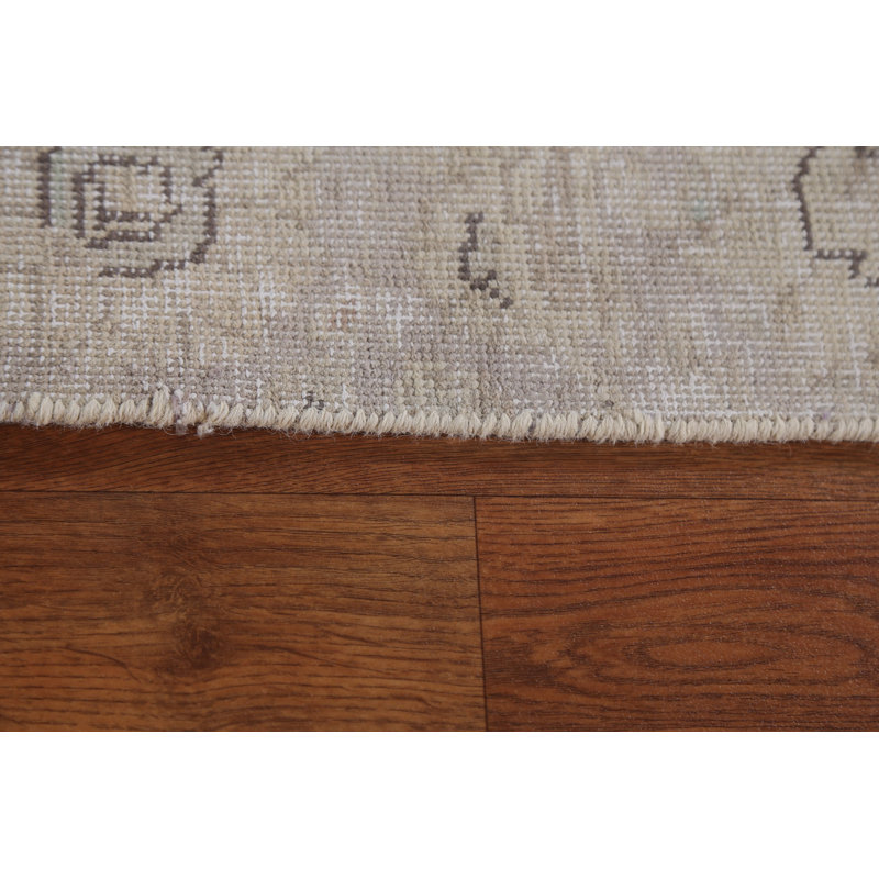 Tapis perse en laine patiné Analydia Tabriz