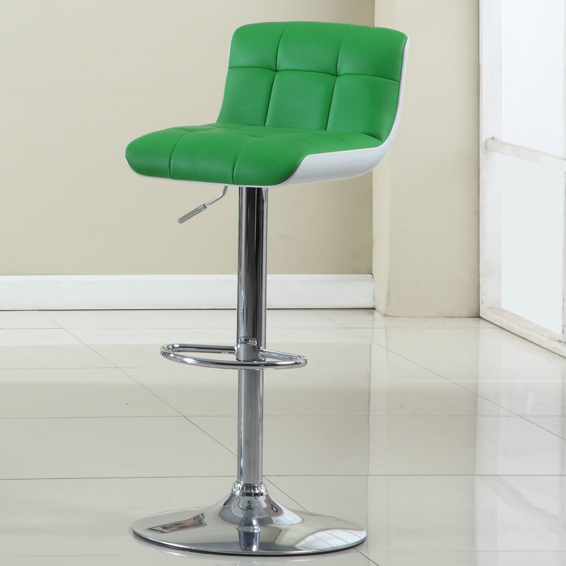 Tabouret pivotant à hauteur réglable, Vert