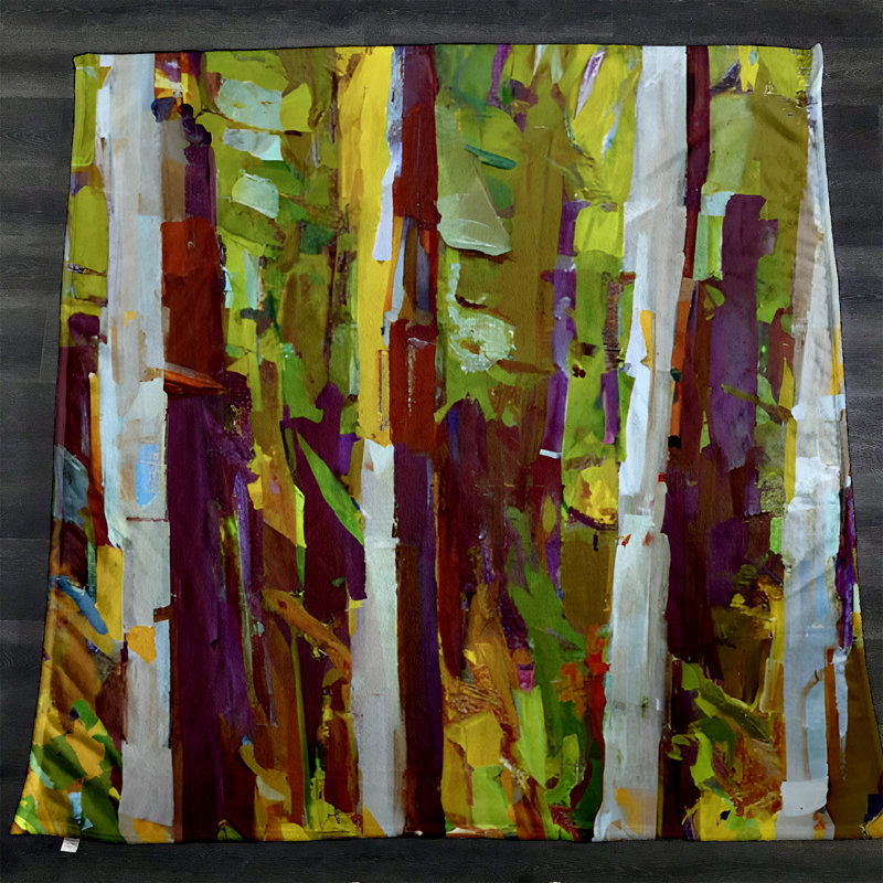 Throw Blanket, 51" W x 60" L